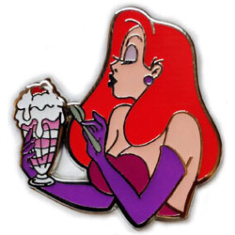 Disney Pin‎ Jessica Rabbit Sundae DSF PTD Trader Delight Sundae  LE 300 94822